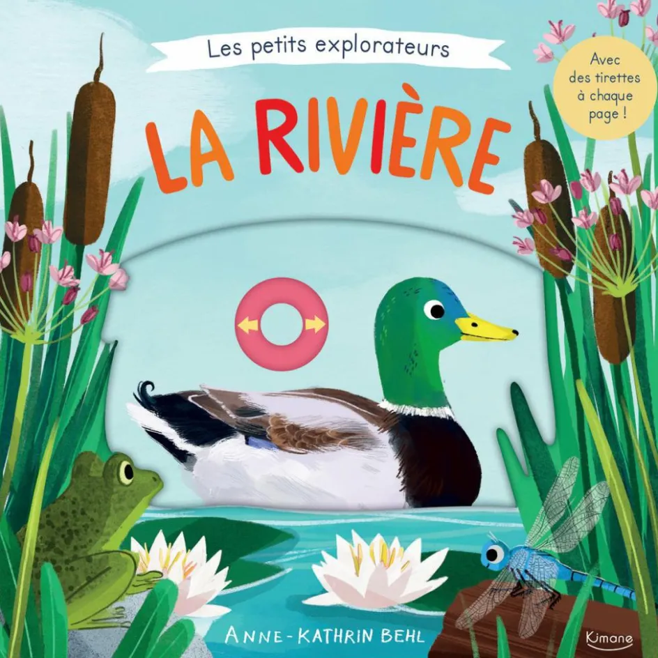 Livre les petits explorateurs - La rivière|Editions Kimane Discount