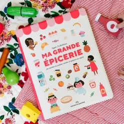 Marcel et Joachim Livre Ma grande épicerie : les essentiels du quotidien illustrés et expliqués aux enfants