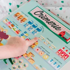 Marcel et Joachim Livre Ma grande épicerie : les essentiels du quotidien illustrés et expliqués aux enfants