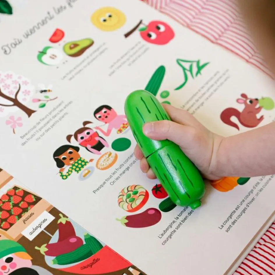 Marcel et Joachim Livre Ma grande épicerie : les essentiels du quotidien illustrés et expliqués aux enfants