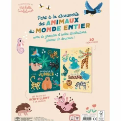 Sale Auzou Editions Livre Mes 100 animaux à découvrir X Michelle Carlslund