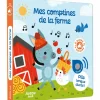 Best Auzou Editions Livre Mes comptines de la ferme Mes premiers sonores