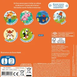 Best Auzou Editions Livre Mes comptines de la ferme Mes premiers sonores