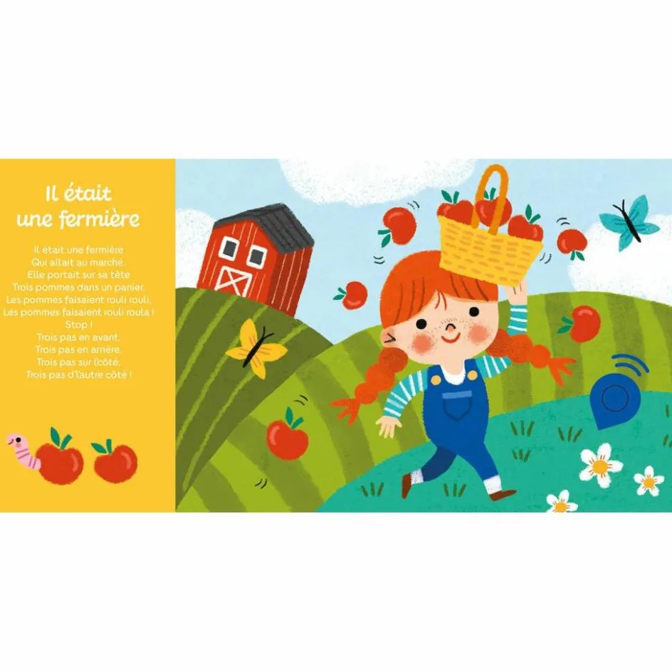 Best Auzou Editions Livre Mes comptines de la ferme Mes premiers sonores