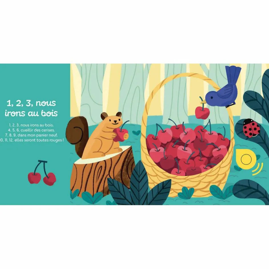 Livre Mes comptines pour compter Mes premiers sonores|Auzou Editions Clearance