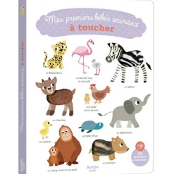 Best Auzou Editions Livre Mes premiers bébés animaux à toucher
