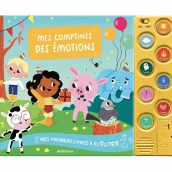 Best Auzou Editions Livre Mes premiers livres à écouter Mes comptines des émotions