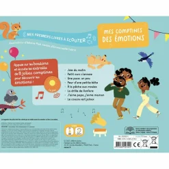 Best Auzou Editions Livre Mes premiers livres à écouter Mes comptines des émotions
