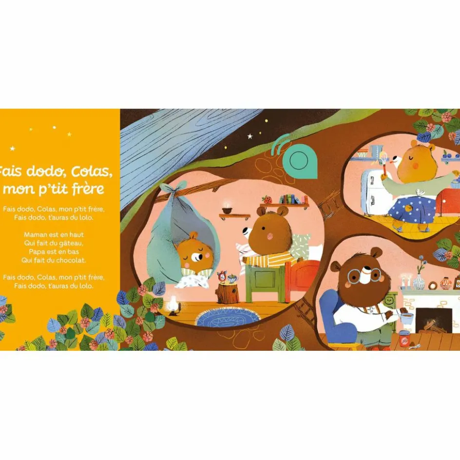 Hot Auzou Editions Livre Mes premières berceuses Mes premiers sonores