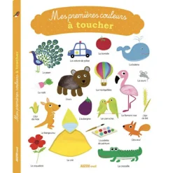 Outlet Auzou Editions Livre Mes premières couleurs à toucher