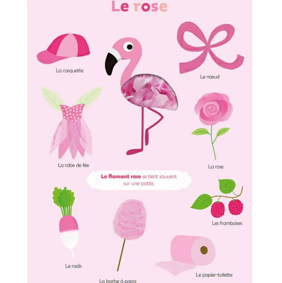 Outlet Auzou Editions Livre Mes premières couleurs à toucher