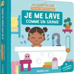 Livre Mon anim'agier - Je me lave comme un grand|Auzou Editions New