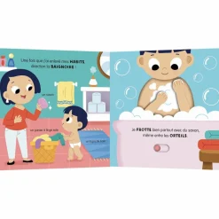 Livre Mon anim'agier - Je me lave comme un grand|Auzou Editions New