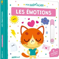 Best Auzou Editions Livre Mon anim'agier : les émotions