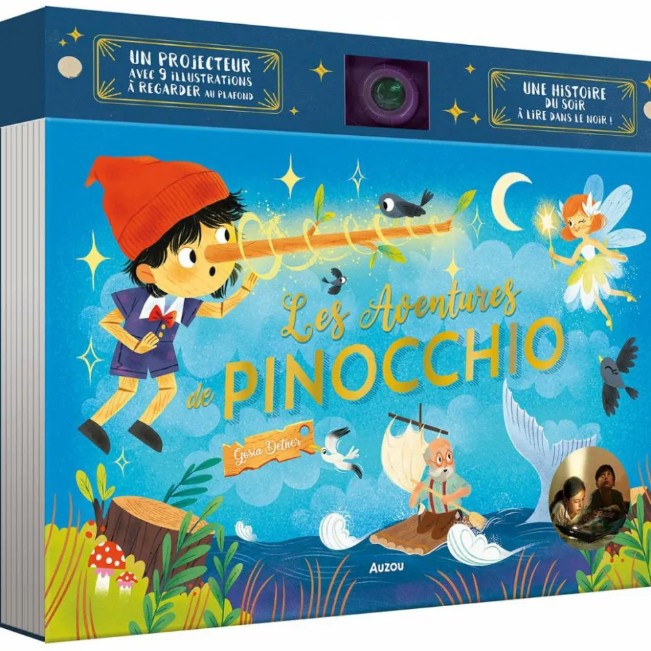 Best Auzou Editions Livre projecteur - Les aventures de Pinocchio