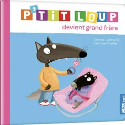 Discount Auzou Editions Livre P'tit loup devient grand frère