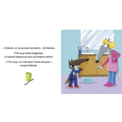 Auzou Editions Livre P'tit loup ne veut pas dormir