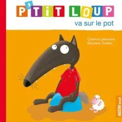 Livre P'tit loup va sur le pot|Auzou Editions Hot