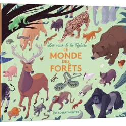 New Auzou Editions Livre sonore Le monde des forêts (collection Les sons de la nature)