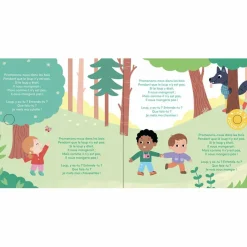 Livre sonore Ma comptine animée - Promenons-nous dans les bois|Auzou Editions Clearance