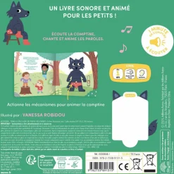Livre sonore Ma comptine animée - Promenons-nous dans les bois|Auzou Editions Clearance