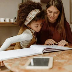 Livre Souvenirs d'école en lin (8 périodes scolaires)|Zakuw Outlet