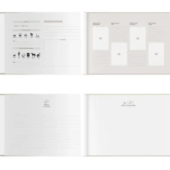 Livre Souvenirs d'école en lin (8 périodes scolaires)|Zakuw Outlet