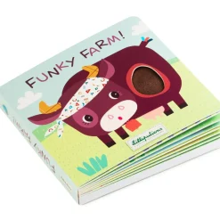 Livre tactile et sonore Funky Farm|Lilliputiens