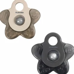 Lot de 2 anneaux de dentition étoile gris|Filibabba Best