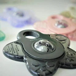 Lot de 2 anneaux de dentition étoile gris|Filibabba Best