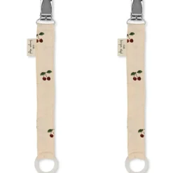 Lot de 2 attaches sucettes Cherry|Konges Slojd Outlet