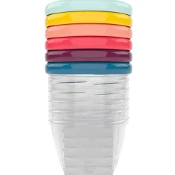Lot de 6 Babybols avec couvercles de couleurs (180 ml)|Babymoov Discount