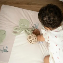 Baby's Only Lot de 2 balles de préhension Clay-Warm Linen