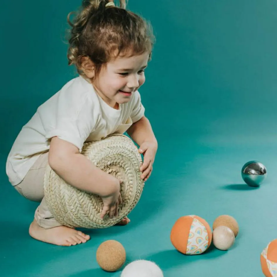 Lot de 5 balles sensorielles|Petit Boum Clearance