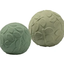 Lot de 2 balles sensorielles vertes|Natruba New