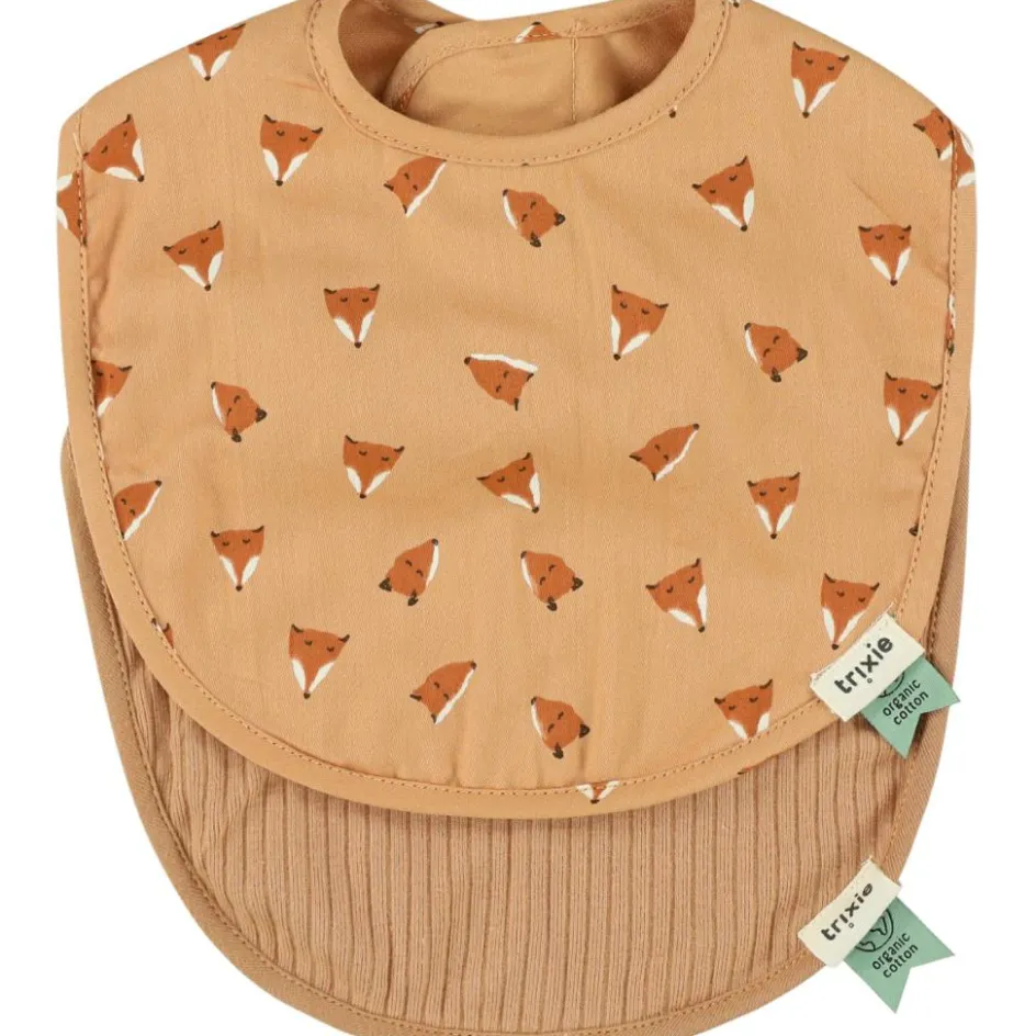 Best Trixie Lot de 2 bavoirs de naissance Fierce Fox