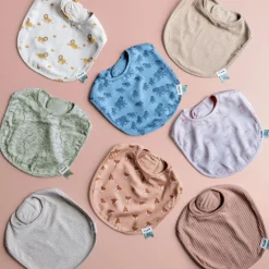 Best Trixie Lot de 2 bavoirs de naissance Fierce Fox