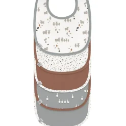 Lot de 5 bavoirs en éponge Tiny Farmer Mouton bleu|Lässig Sale