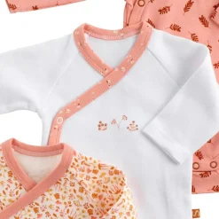 Lot de 3 bodies Esmée (1 mois)|Sauthon Sale