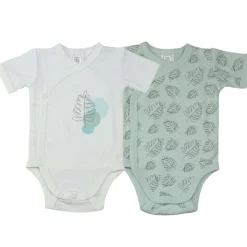 Online Trois Kilos Sept Lot de 2 bodies Feuille (naissance)