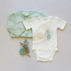 Online Trois Kilos Sept Lot de 2 bodies Feuille (naissance)