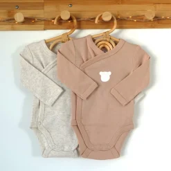 Lot de 2 bodies Ourson (naissance)|Trois Kilos Sept New