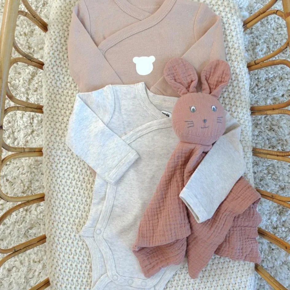 Lot de 2 bodies Ourson (naissance)|Trois Kilos Sept New