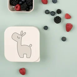 Outlet Done by Deer Lot de 3 boîtes à goûter Lalee Sable mixte
