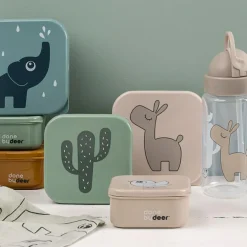Outlet Done by Deer Lot de 3 boîtes à goûter Lalee Sable mixte