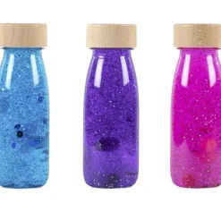 Hot Petit Boum Lot de 3 bouteilles sensorielles Float Magic