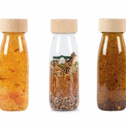 Clearance Petit Boum Lot de 3 bouteilles sensorielles Woodland
