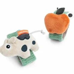 Lot de 2 bracelets hochet lot de 2 Dotti Vert|Done by Deer New