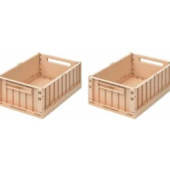 Sale Liewood Lot de 2 caisses de rangement Weston M Tuscany rose
