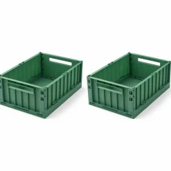 Best Liewood Lot de 2 caisses de rangement Weston M Dusty Ivy